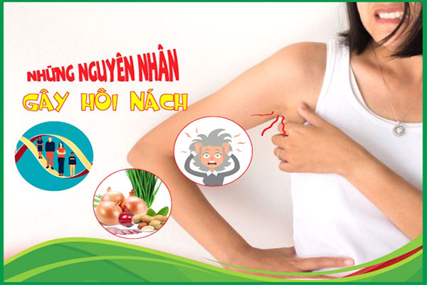 Nguyên nhân gây hôi nách hôi chân