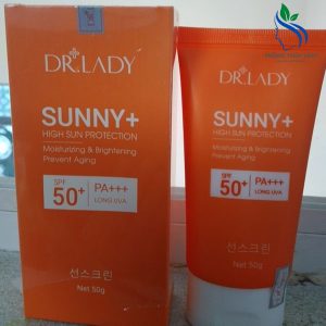 Kem chống nắng DR+. Lady Sunny+ bảo vệ và giúp làn da trẻ đẹp