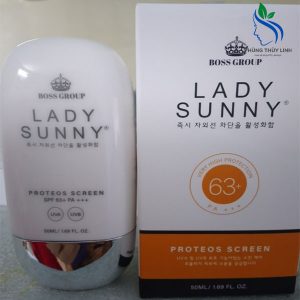 Kem chống nắng lady sunny của hàn quốc chống nắng rất hiệu quả cho làn da đẹp