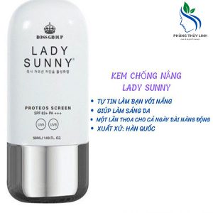 Kem chống nắng lady sunny có bán tại Blog Phùng Thùy Linh